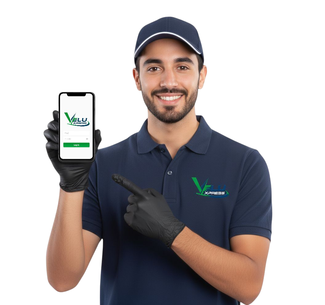 Aplicación móvil Veluexpress